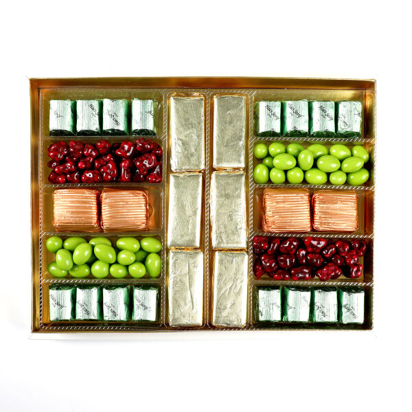 Yılbaşı Hediyesi Büyük Krem Kutuda Lezzet Şöleni - 3