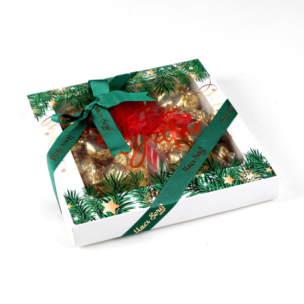 Yılbaşı Hediyesi Karamella Baston Şeker - 4