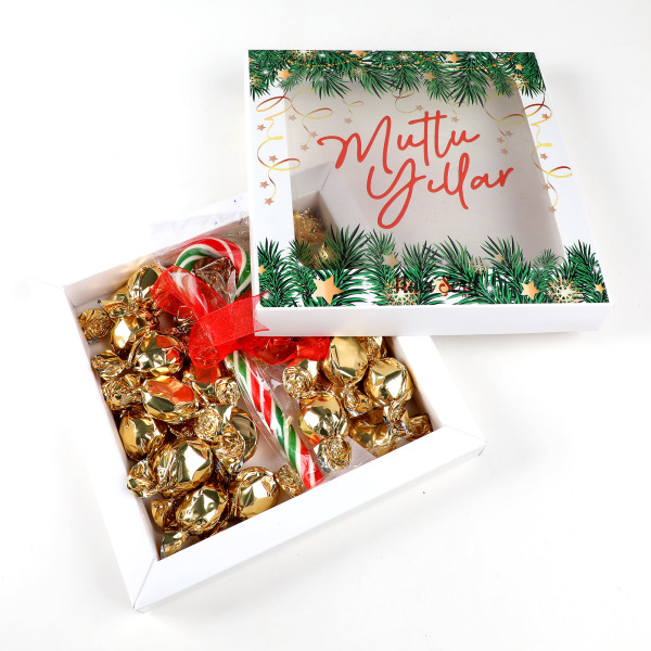 Yılbaşı Hediyesi Karamella Baston Şeker - 8