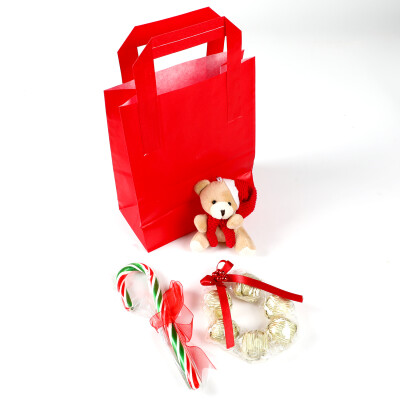 Yılbaşı Hediyesi Kristal Çikolata ve Baston Şeker Ayıcık - 1