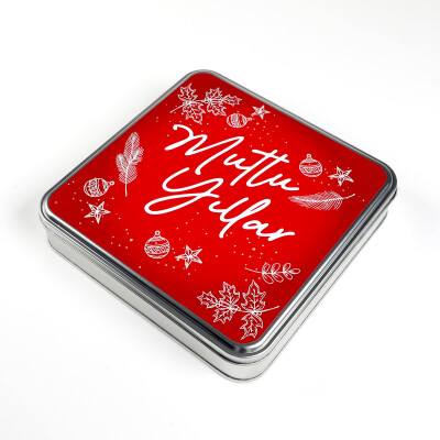 Yılbaşı Hediyesi (Madlen - Special Çikolata - Kahve Draje Metal Kutu) - 4