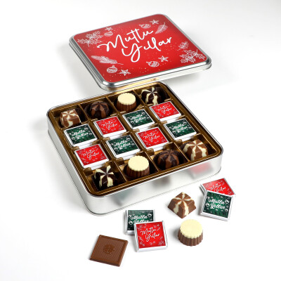 Yılbaşı Hediyesi (Madlen - Special Çikolata Metal Kutu) - 1