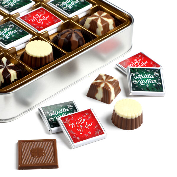 Yılbaşı Hediyesi (Madlen - Special Çikolata Metal Kutu) - 2