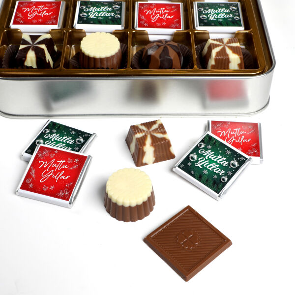 Yılbaşı Hediyesi (Madlen - Special Çikolata Metal Kutu) - 4