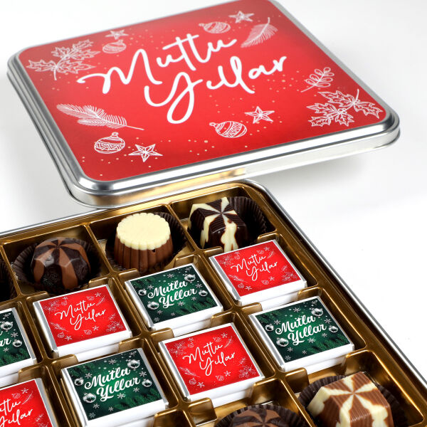 Yılbaşı Hediyesi (Madlen - Special Çikolata Metal Kutu) - 5