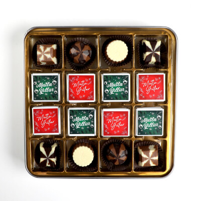 Yılbaşı Hediyesi (Madlen - Special Çikolata Metal Kutu) - 6