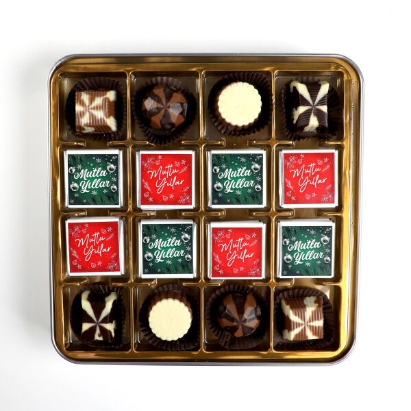 Yılbaşı Hediyesi (Madlen - Special Çikolata Metal Kutu) - 6