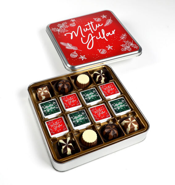 Yılbaşı Hediyesi (Madlen - Special Çikolata Metal Kutu) - 7