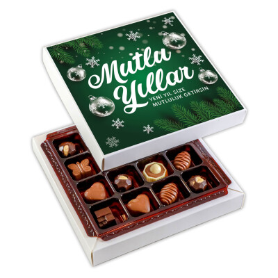 Yılbaşı Hediyesi Special Çikolata (160g) Yeşil - Hacı Şerif