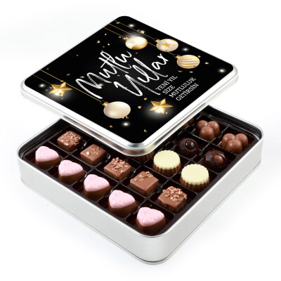 Yılbaşı Hediyesi Special Çikolata (Metal Kutu) Siyah - Hacı Şerif